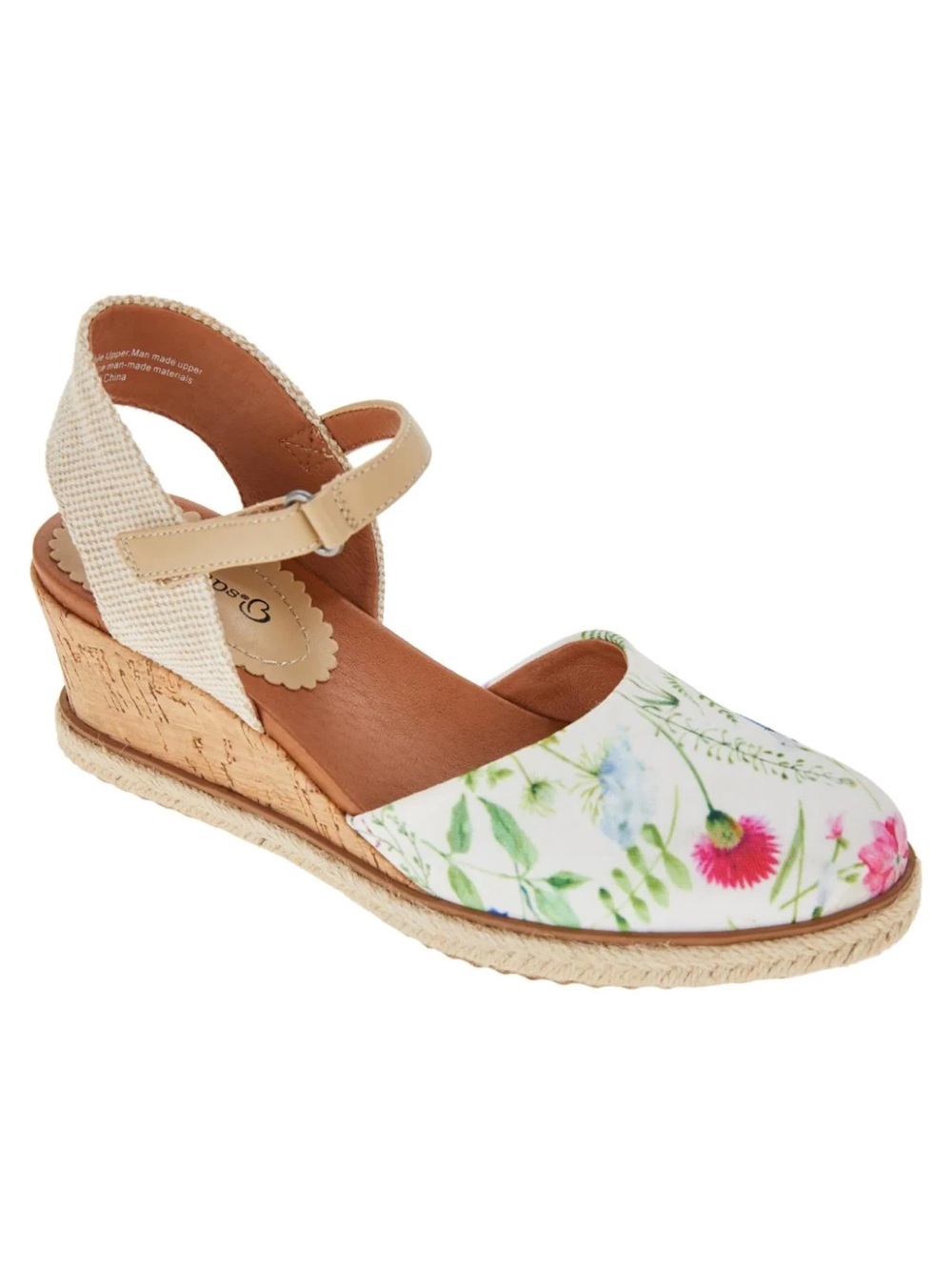 Baretraps Ocean Casual Wedge Size 10 Wide New in Box